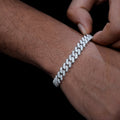 VVS Moissanite 9MM Cuban Bracelet