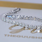 5MM 925S & VVS Moissanite Tennis Bracelet White Gold