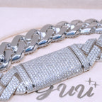 20mm Extended Clasp Prong Cuban Chain