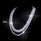 Bundle 14MM Prong Cuban + 5MM Tennis In WhiteGold