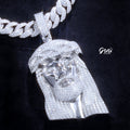 925S & VVS Moissanite Jesus In White Gold