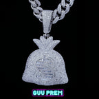 Big Size Money Bag Necklace