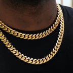 [Box Clasp]12mm Classic Miami Cuban
