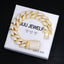 Iced Cuban Link Bracelet (19mm) in Yellow Gold