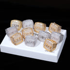 CUSTOM LETTER 3D ICED RING