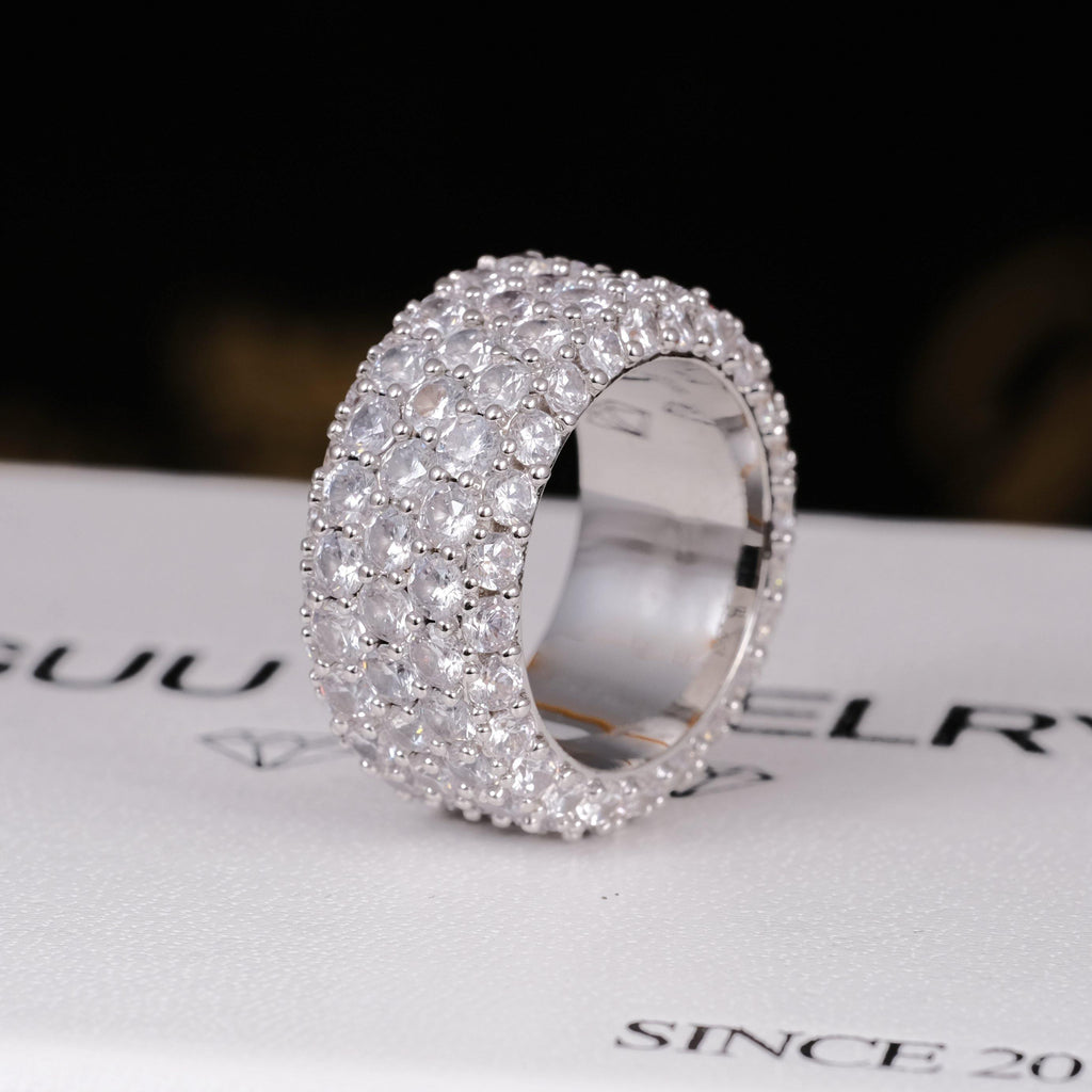 5 Row Eternity Ring
