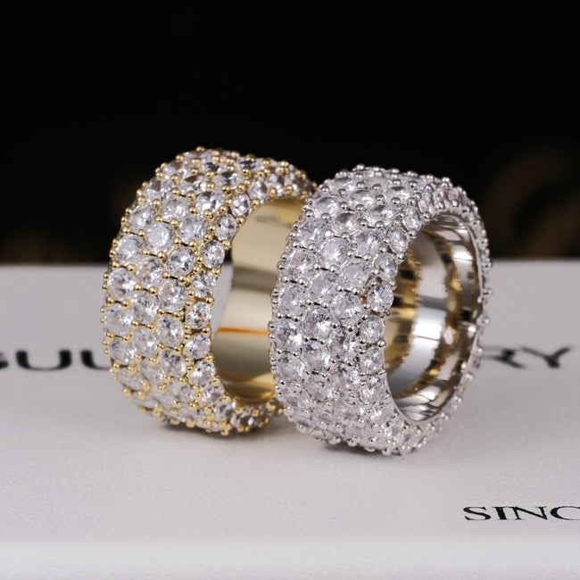 5 Row Eternity Ring Hover Image