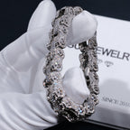 BIKE CHAIN LINK ICED HIP HOP BRACELET