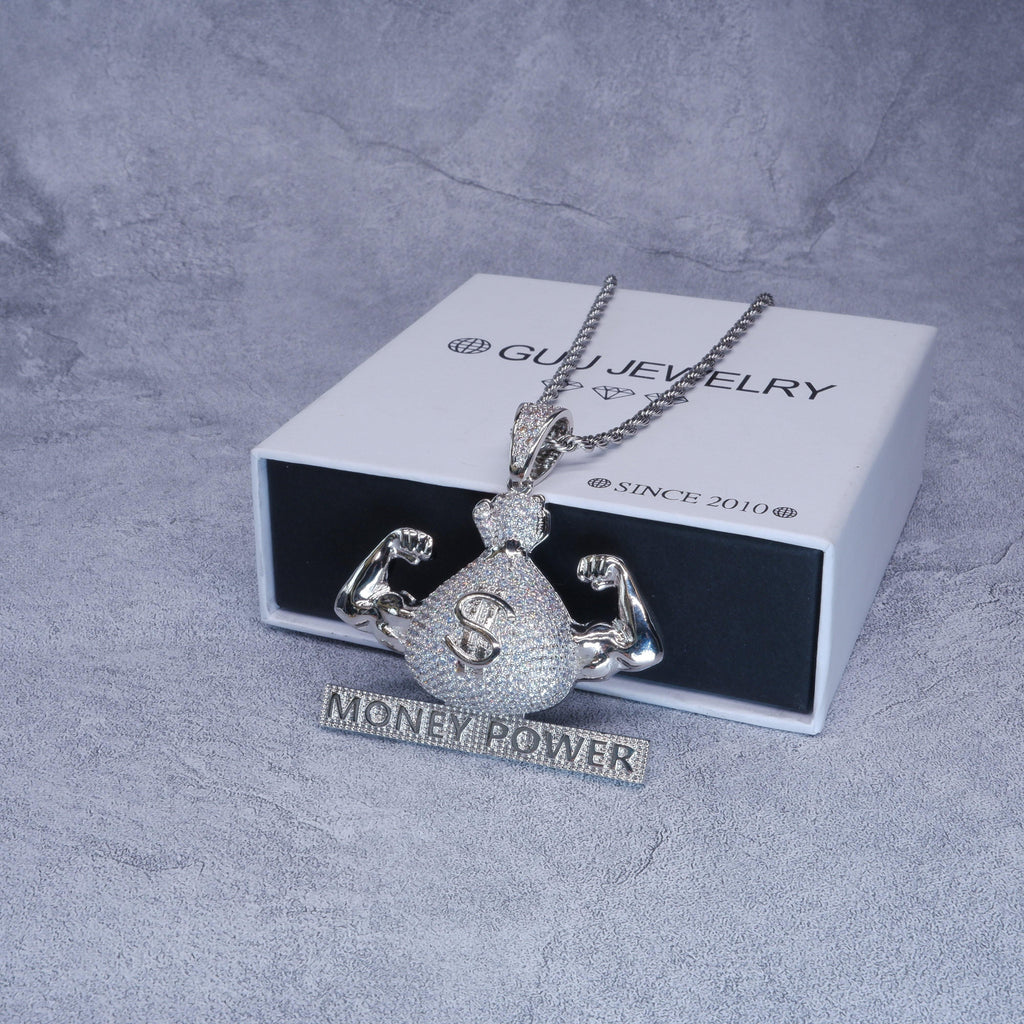 Iced MoneyPower Pendant