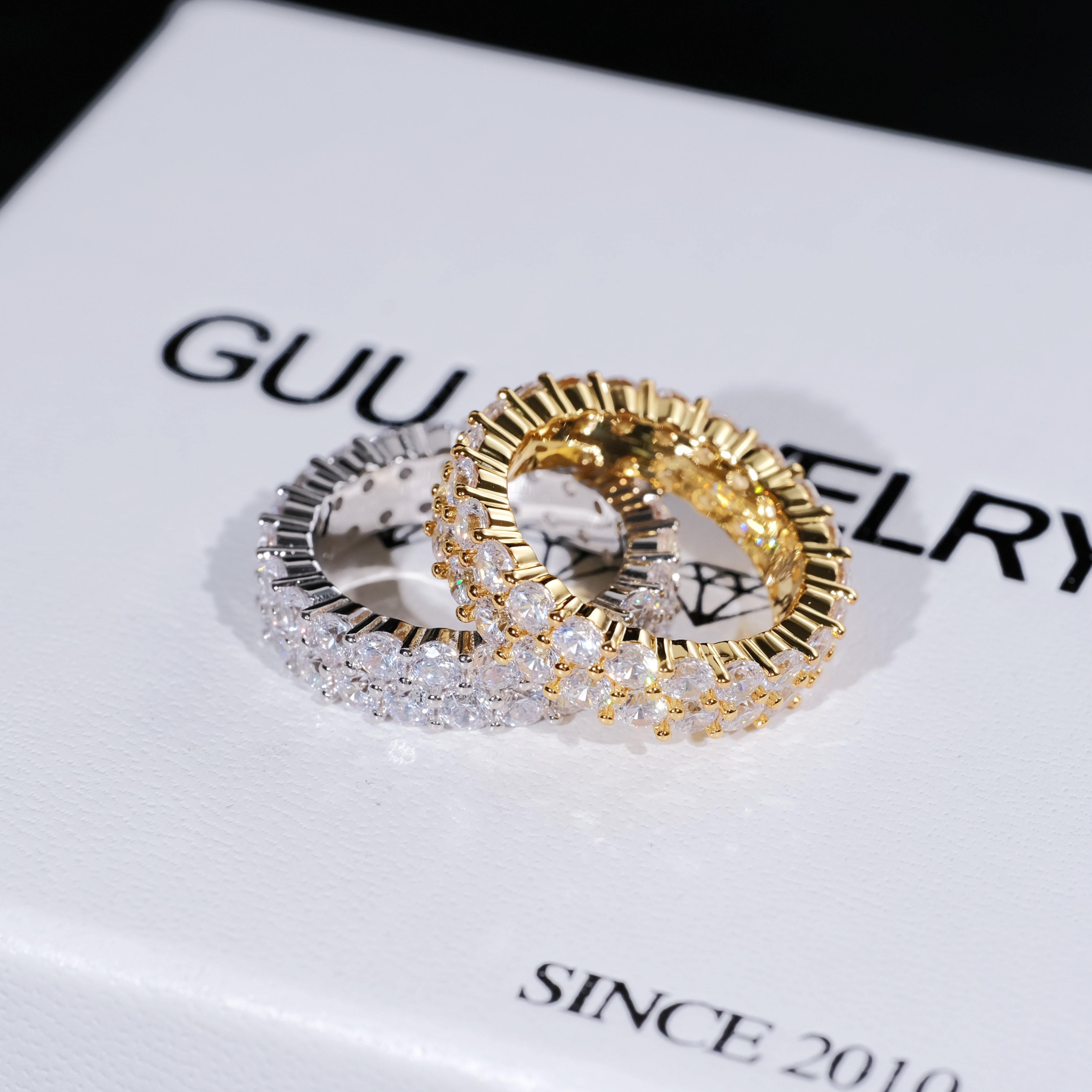 Double Row Eternity Ring