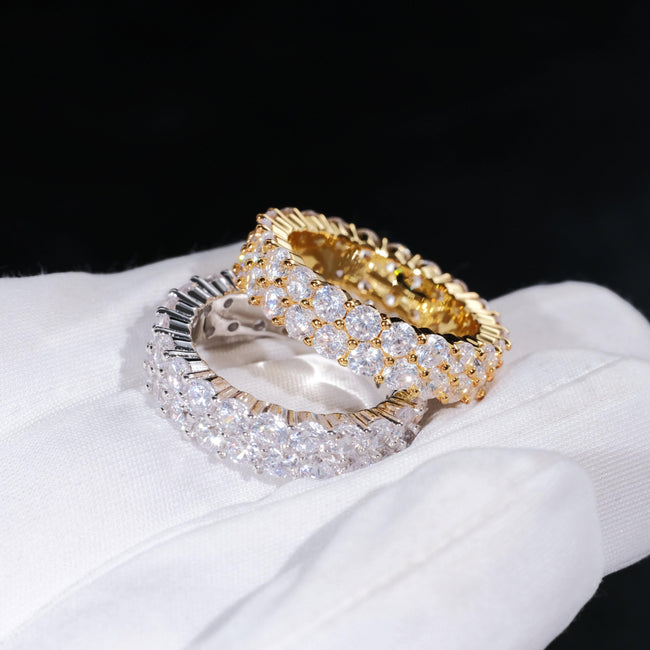 Double Row Eternity Ring Main Image