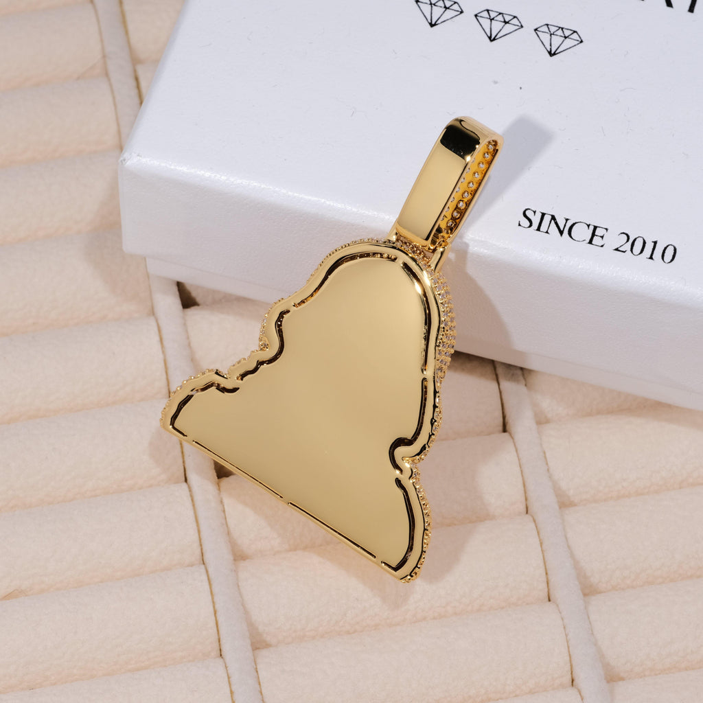 GUU Premium Iced Jesus Pendant