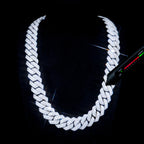 VVS Moissanite 20MM Prong Cuban Link Chain