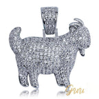 Iced 29mm Goat Iced Necklace