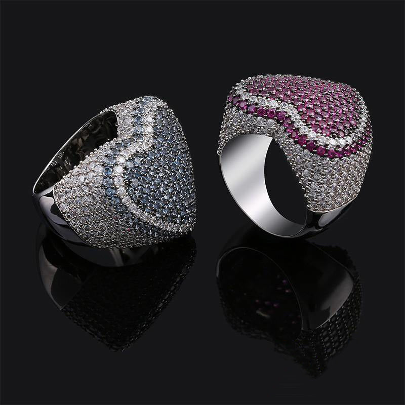 NEW ARRIVAL! 18K Gold-Plated AAA CZ Love Ring